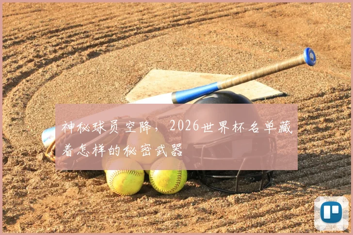 神秘球员空降,2026世界杯名单藏着怎样的秘密武器